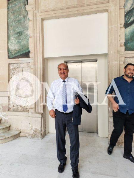 Arriban secretarios a reunión de gabinete con la gobernadora Maru Campos