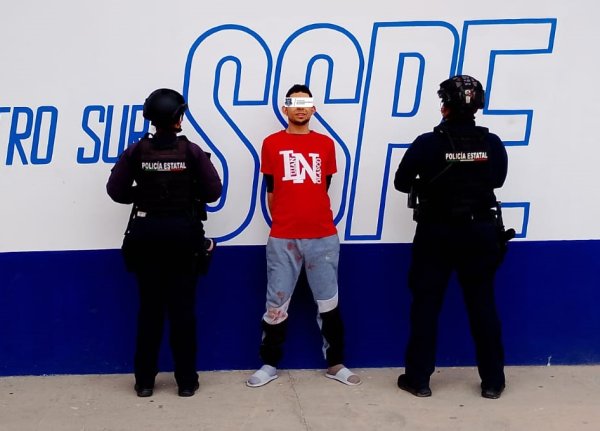 Detiene SSPE a sujeto por agresión en centro de rehabilitación
