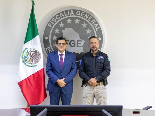 Presentan a Hermann Adrián Pérez Rico como encargado del Despacho de la Agencia Estatal de Investigación