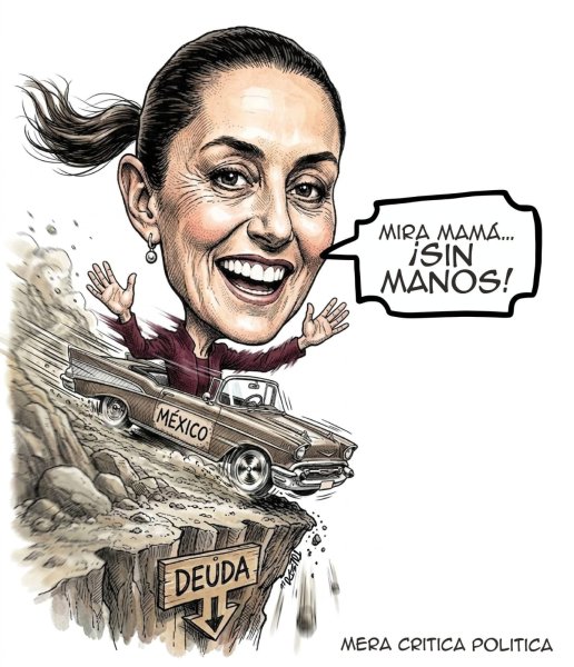 Mira mamá ¡Sin manos!