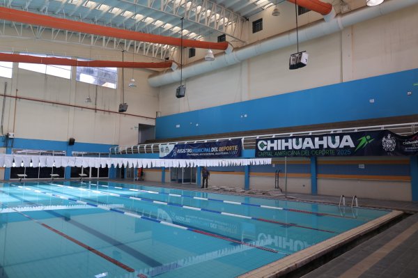 Rehabilita Gobierno Municipal la alberca del centro deportivo Tricentenario