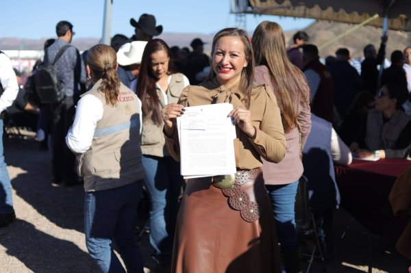 Alcaldesa de NCG solicita apoyo de Sheinbaum para conformar corporación municipal; 