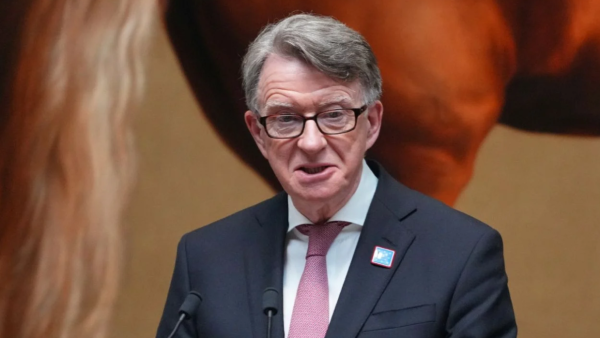 Político británico renuncia a Cámara de los Lores en medio de revelaciones sobre nexos con Epstein