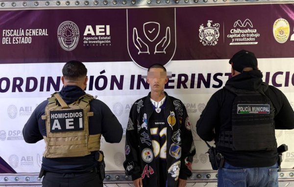 Captura AEI Zona Centro a presunto cómplice de Jorge Raúl A. G., alias “La Rata”