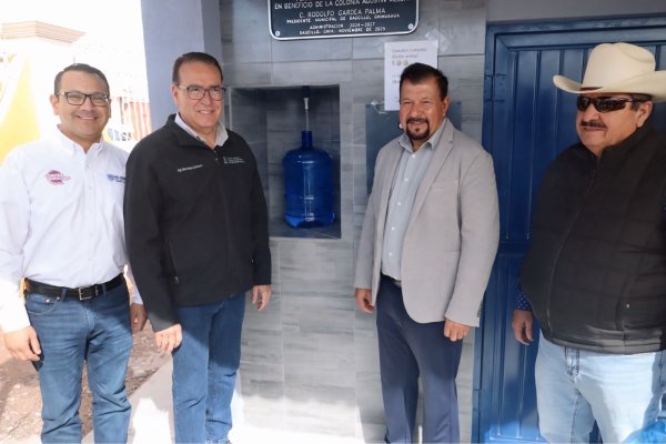 Inaugura Gobierno del Estado diversas obras en Saucillo