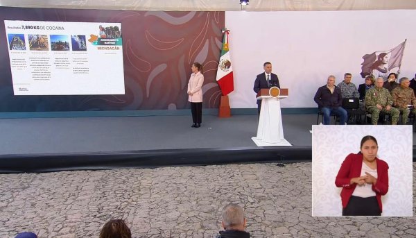 Destaca Harfuch detenciones de los 