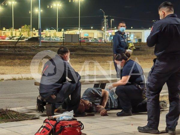 Reportan hombre baleado en zona Reliz; estaba golpeado y con fracturas
