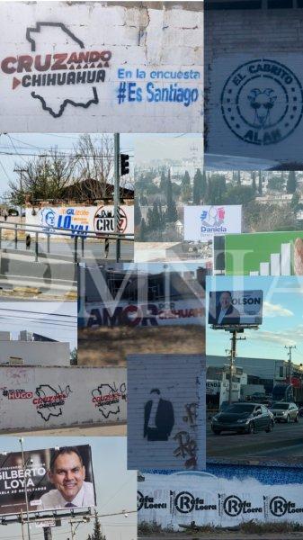 Contaminación visual, rumbo a la contienda electoral 2027