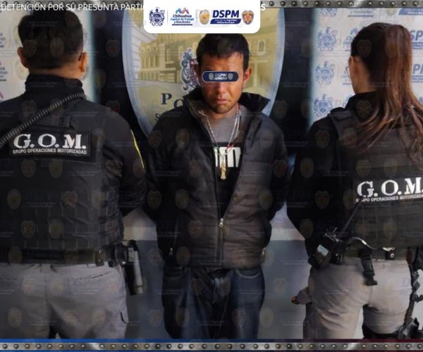 Detienen a presunto responsable de robo de auto partes