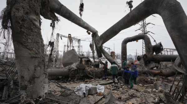 Rusia bombardeos plantas térmicas y líneas de alta tensión de Ucrania