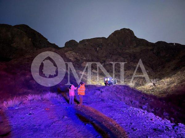 Moviliza rescate caída de senderista en el Cerro Grande