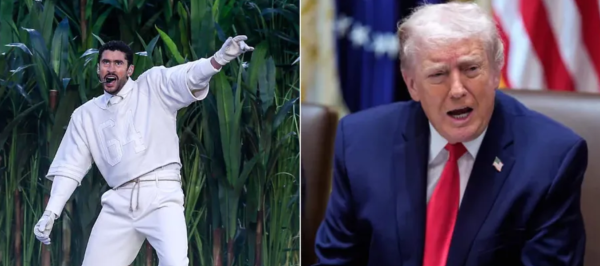 Trump critica show de Medio Tiempo de Bad Bunny en el Super Bowl 2026