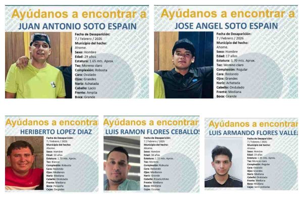 Hombres armados privan de la libertad a cinco personas en Ahome, Sinaloa, mientras viajaban por la carretera Los Mochis