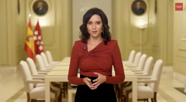 Presidenta de Madrid pide terminar “narcoestados de ultraizquierda”y que México sea libre