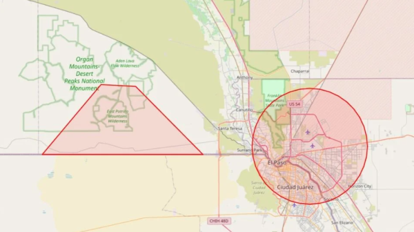 La Administración de Aviación de EU suspende todos los vuelos en El Paso por razones de seguridad
