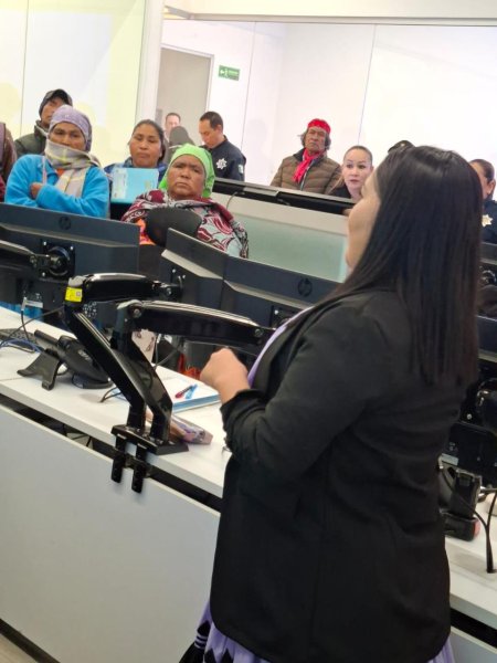 Recibe SSPE a autoridades indígenas en el Subcentro Centinela de Guachochi