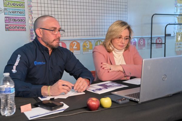 Maru Campos participa en reunión virtual sobre estrategia nacional contra el sarampión