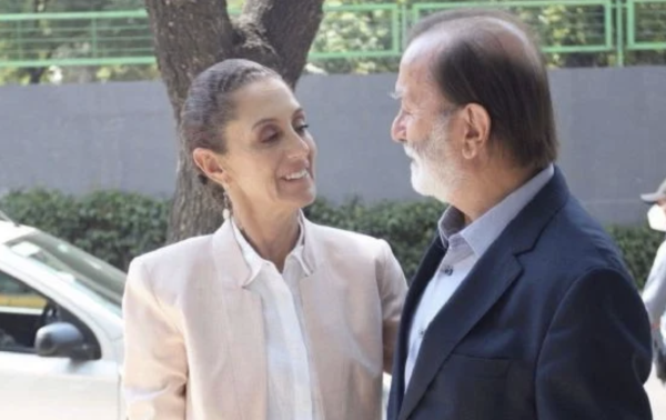 Sheinbaum sale en defensa de Epigmenio Ibarra por pleito con Alito