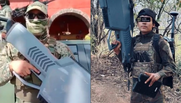 Ejército y CJNG cuentan con el mismo armamento antidrones