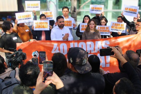 Morena quiere engañar a trabajadores, Movimiento Ciudadano impulsa 40 horas ahora y con dos días de descanso: Francisco Sánchez