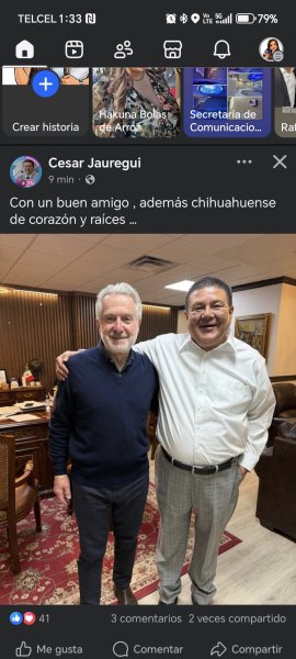 Se reúne César Jáuregui con Santiago Creel