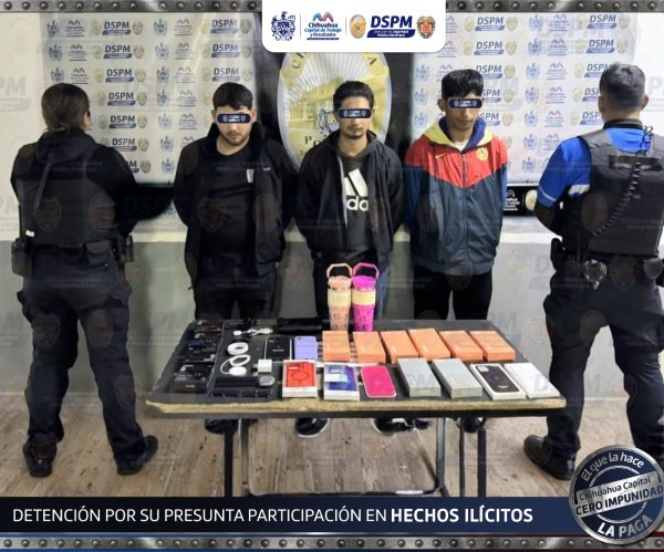 Elementos Municipales detienen por probable robo a exempleados de la Plaza de la Tecnología