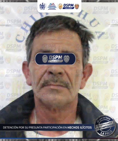 Motociclista fue detenido por policía municipal en Cerro de la Cruz, con porciones de aparente cristal