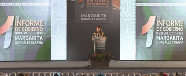 En primer informe, gobernadora expone desorden institucional heredado por Cuauhtémoc Blanco