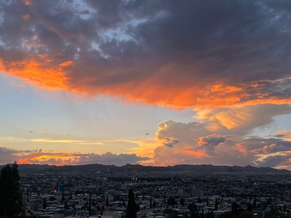 Domingo parcialmente nublado con temperatura máxima de 21°C