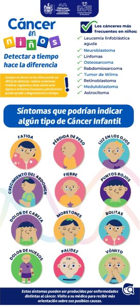 Comparte Municipio señales de alerta para una detección oportuna de cáncer infantil