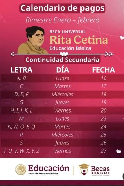 Anuncia Ishtar Ibarra asambleas informativas para beca Rita Cetina y actualización del calendario de pagos