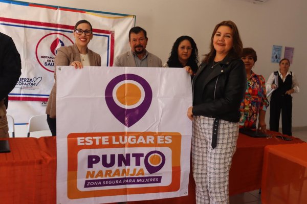Instala ICHMujeres 5 nuevos “Puntos Naranja” en Saucillo