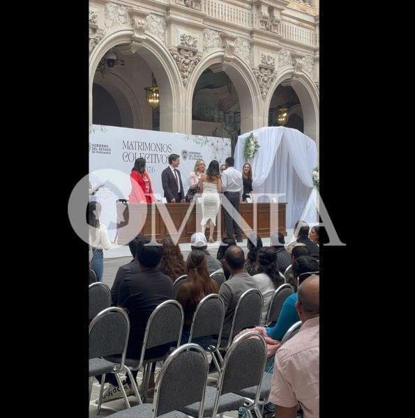 Celebran Matrimonios Colectivos 2026 en Palacio de Gobierno; 150 parejas formalizan su unión civil