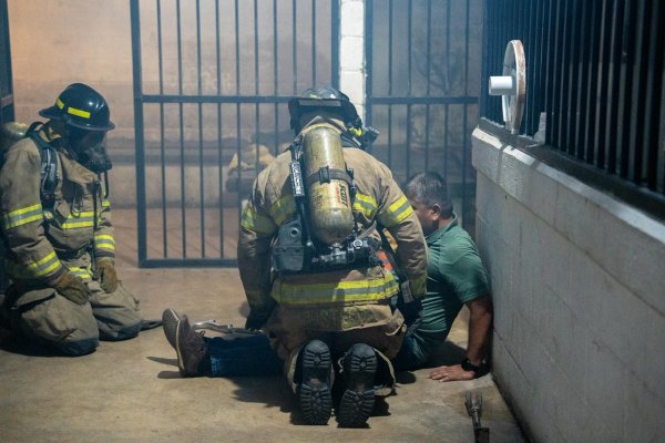 Realiza Protección Civil Delicias simulacro de evacuación en el Complejo de Seguridad Pública