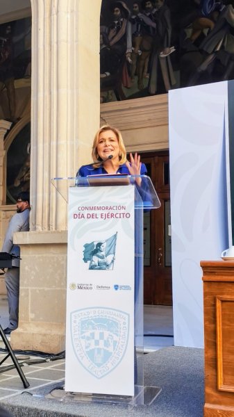 Reconoce Maru Campos labor del Ejército Mexicano en su 113 aniversario
