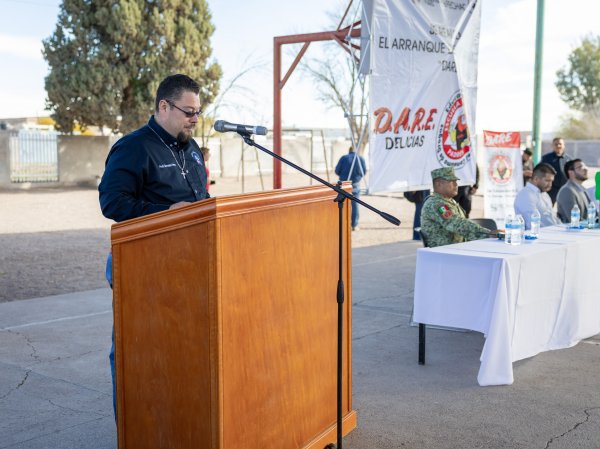 Refuerza Delicias prevención escolar con D.A.R.E. para más de 2 mil alumnos