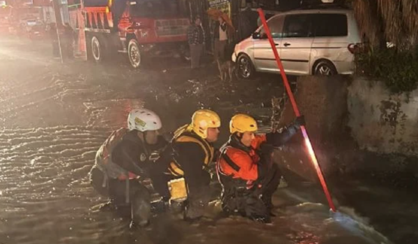 Padre salva a su hija de morir ahogada, pero él fue arrastrado por la corriente en Tijuana