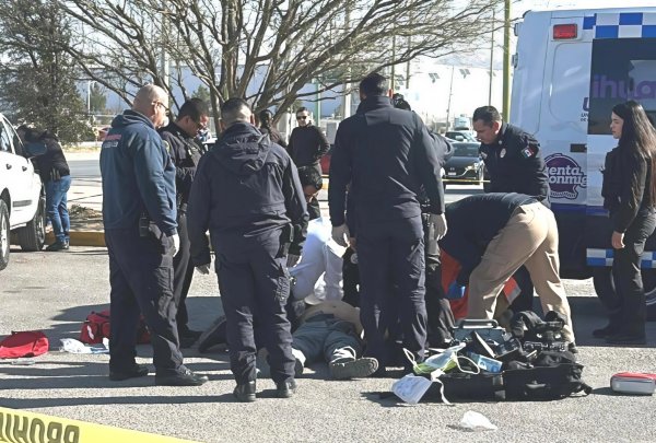 Hombre fallece tras sufrir presunto infarto en estación de bomberos al norte de la ciudad