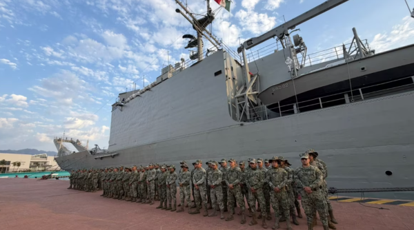 Puerto Vallarta ‘se blinda’ tras muerte de ‘El Mencho’: Así es el buque ARM Usumacinta con 103 marinos