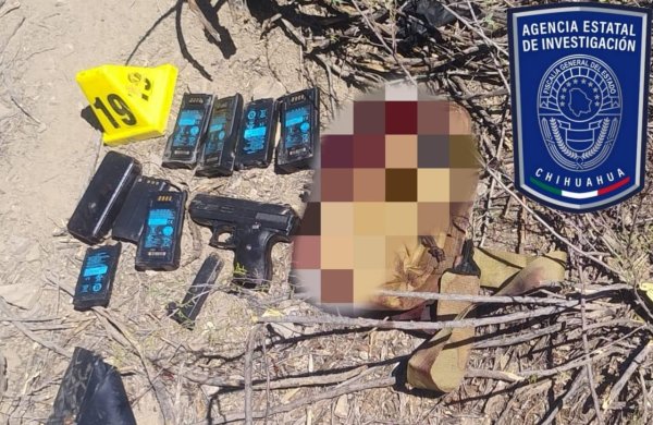 Investiga FGE homicidio de dos personas encontradas en la carretera Parral - Chihuahua