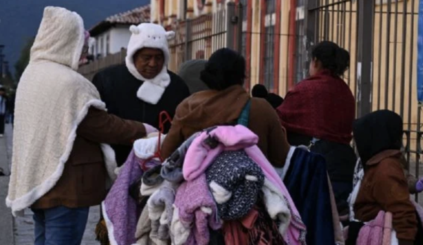Temperaturas bajo cero en más de la mitad del país el miércoles... y se acerca otro frente frío
