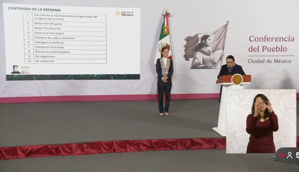 Presenta ejecutivo Reforma Electoral; modificarán elección de 