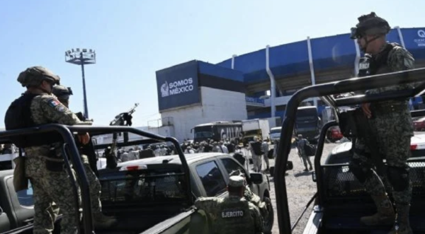 Militares y Guardia Nacional blindan el estadio Corregidora para juego de México ante Islandia