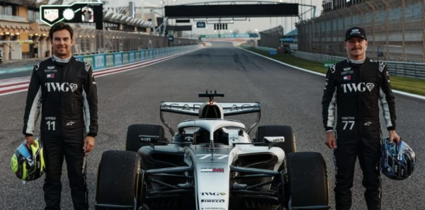 Cadillac se declara listo para la Fórmula Uno con una foto de Checo Pérez y Valtteri Bottas junto al auto del equipo: 