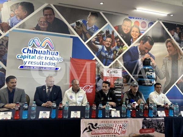 Invita Municipio  al Medio Maratón Arriba Chihuahua