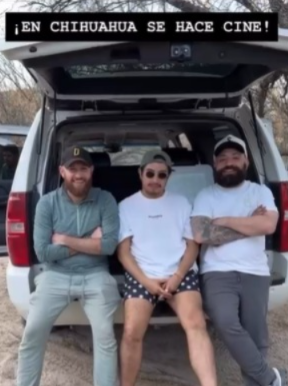 Agradecen respaldo para filmación en Chihuahua