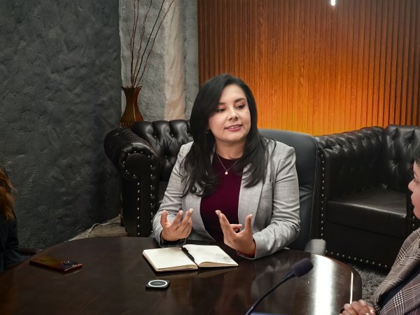 Dice Mayra Chávez que no estuvo en XV años en GyC;  y anuncia atención de apoyo a Desplazados