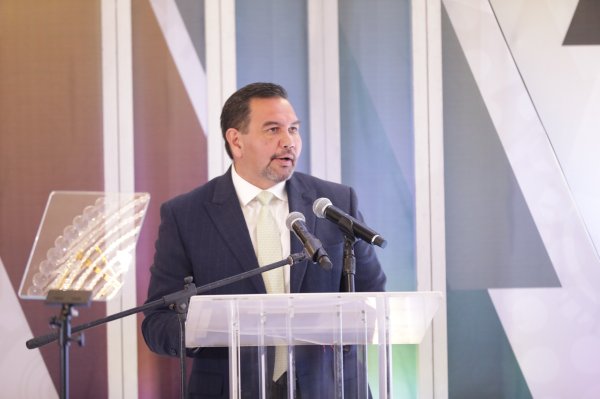 Acude alcalde Cruz Pérez Cuéllar al Informe anual FICOSEC 2026