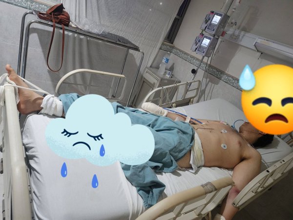 Solicitan apoyo para joven vinculado al caso del K9 “Vico”; padece septicemia