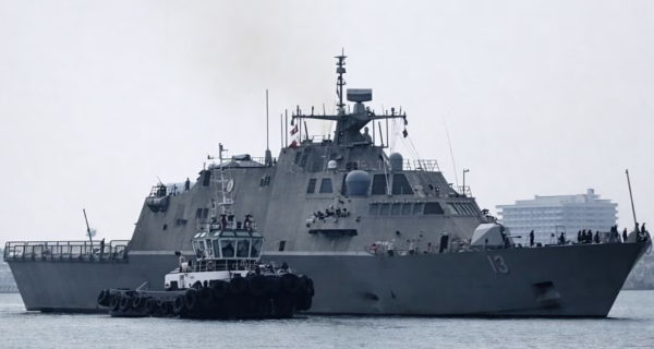 Llega a Veracruz el buque de guerra USS Wichita de la Armada de EU; ¿por qué está en México?